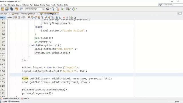 JavaFX 8 Tutorial 17 - Switching Scenes with Example of Login and Logout Button смотреть онлайн