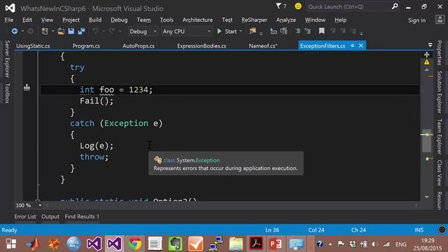 Дмитрий Нестерук — Что Нового в C#6? смотреть онлайн
