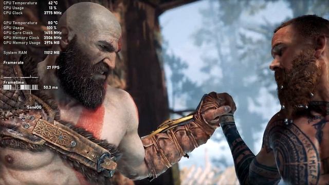 God of War | AMD Ryzen 7 5700G | 16GB RAM | GTX 960 4GB | 1080p PC Performance & Framerate Test смотреть онлайн