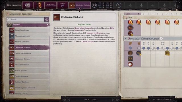 Pathfinder: Wrath of the Righteous - Backgrounds List Overview смотреть онлайн