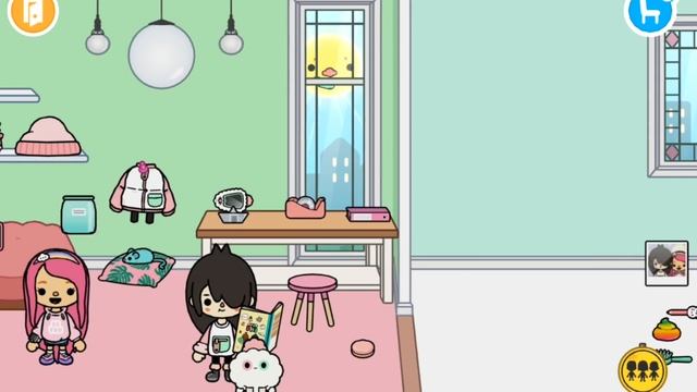 ТОКА БОКА - ДЕЛАЮ КОМНАТУ В СТИЛЕ НАРИ / Toca Life World / Милашка Малышка смотреть онлайн