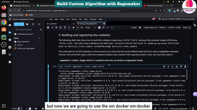 Sagemaker Tutorial - 3 | Build Custom ML Model Container using Sagemaker смотреть онлайн