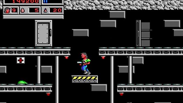 Bio Menace (Episode 1: Dr. Mangle's Lab) (Apogee Software) (MS-DOS) [1993] [PC Longplay] смотреть онлайн