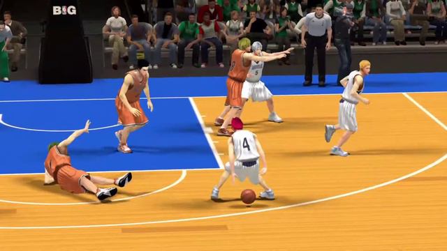 Akashi Seijūrō ankle break Midorima in nba2k
