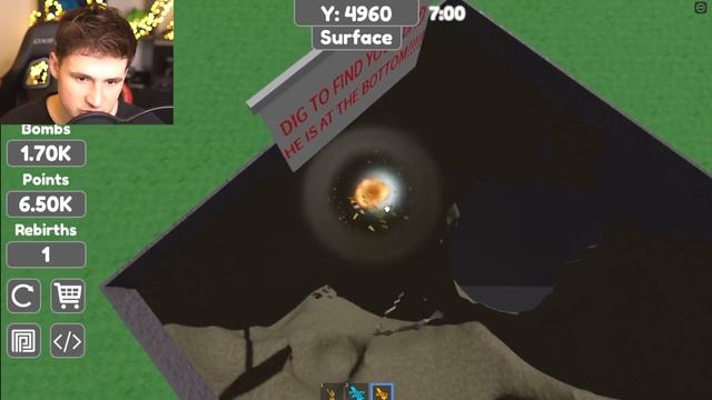 Dig A Hole To Find Father But GOLDEN NUKE UNLOCKED!