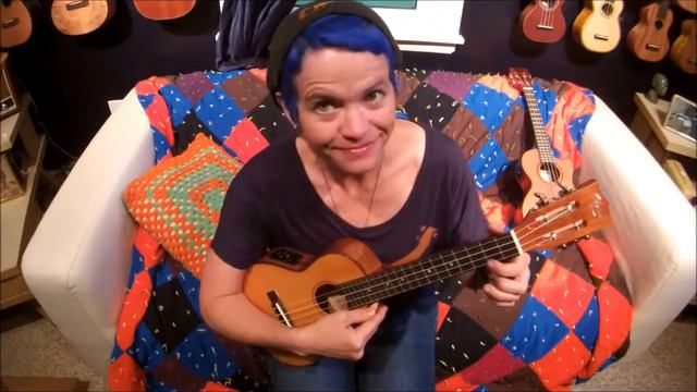 Mims Ukes Demo: Tenor Ukulele Ohana TK-250CGE and Kala KA-ATP-CTG-CE смотреть онлайн