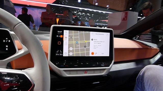 VW ID.3 ST Max au salon de Francfort vue sur Reality Head-Up-Display смотреть онлайн