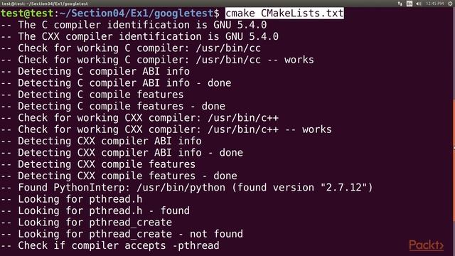 High Performance Applications with C++: Google Test Framework | packtpub.com смотреть онлайн