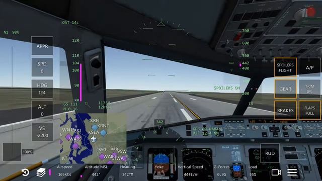 infinite flight simulator | Аварийная Посадка #1 смотреть онлайн