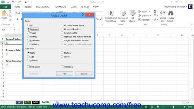 Excel 2013 Tutorial Using Paste Special Microsoft Training Lesson 15.1 смотреть онлайн