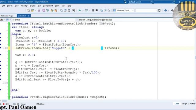 How To Create A Powerful Point of Sale (POS) Application in Delphi - Part 2 of 2 смотреть онлайн