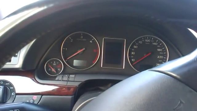 Audi a4 2003 starting problem