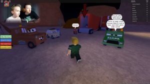 ТАЧКИ 3 прохождение в ROBLOX на русском ВАЛЕРА и огненный драйв Жестянка