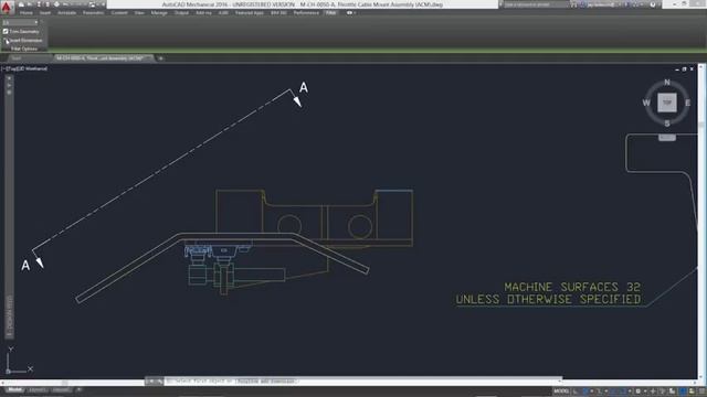 AutoCAD Mechanical - Command preview and contextual menus смотреть онлайн