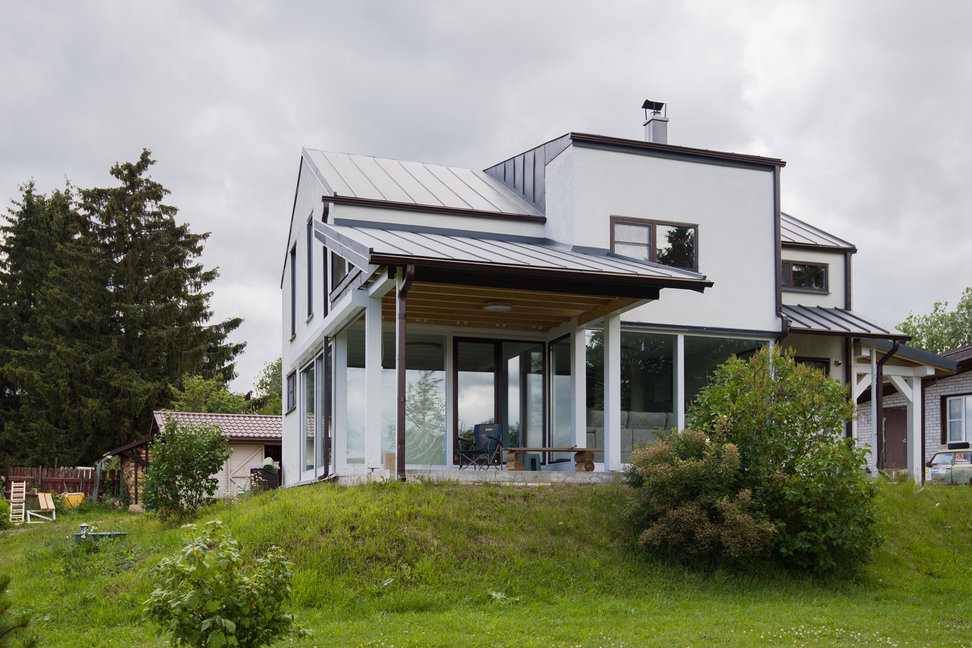 Проект дома в стиле барнхаус (barnhouse) «Барн 157» от компании +NODWERK смотреть онлайн