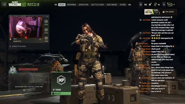 Taking a break from Warzone_Push to 3k followers смотреть онлайн