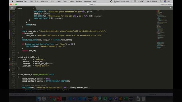 ESP-IDF Web server | Control ESP32 device over browser | Basic Tutorial for ESP-IDF Web server смотреть онлайн