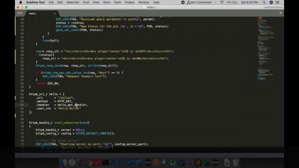 ESP-IDF Web server | Control ESP32 device over browser | Basic Tutorial for ESP-IDF Web server