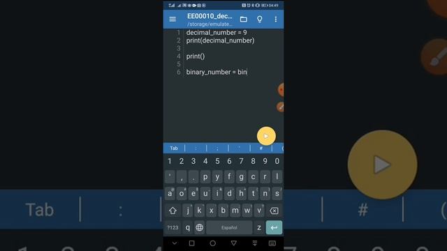 Python ? on Android: 10 Convert a Decimal Number to a Binary Number with the bin() Function смотреть онлайн