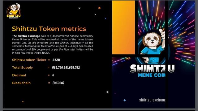 Shihtzu Exchange Токеномика смотреть онлайн