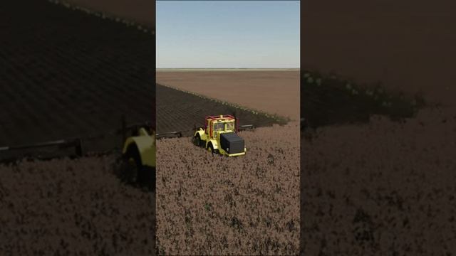 К-701 Кировец РАСПАХИВАЕТ ОГРОМНОЕ ПОЛЕ. Время большой пахоты скоро в Farming Simulator 22 #shorts смотреть онлайн