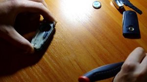 Полная разборка ключа Volkswagen Passat B6.