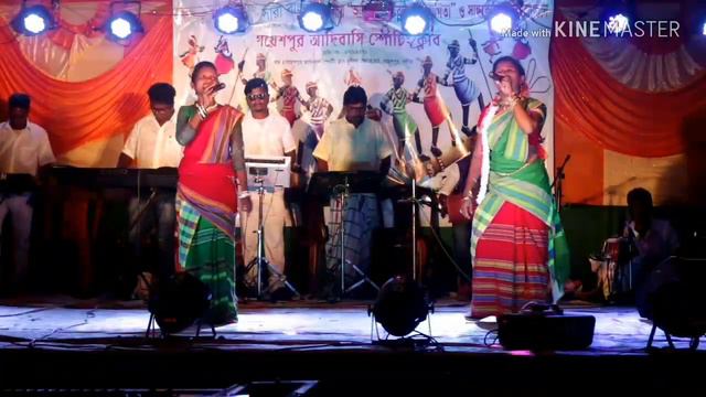 Santali stage programme by Priya and Dumni смотреть онлайн