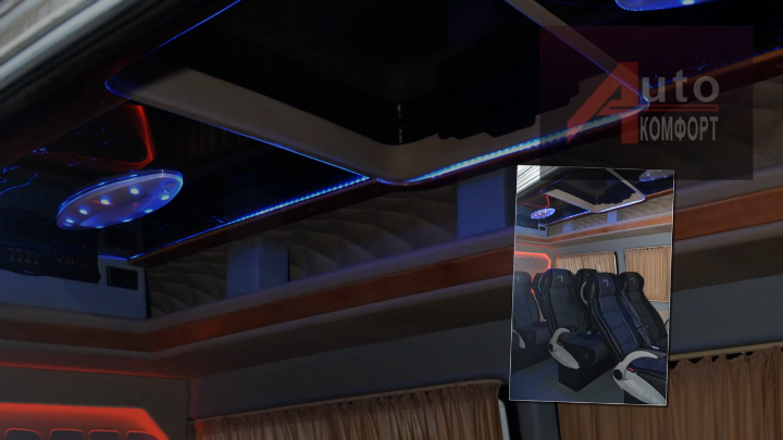 Уникальный потолок авто 