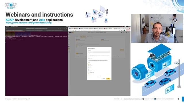AXIS camera MQTT Tutorial with Barcode Scanner and video overlay смотреть онлайн