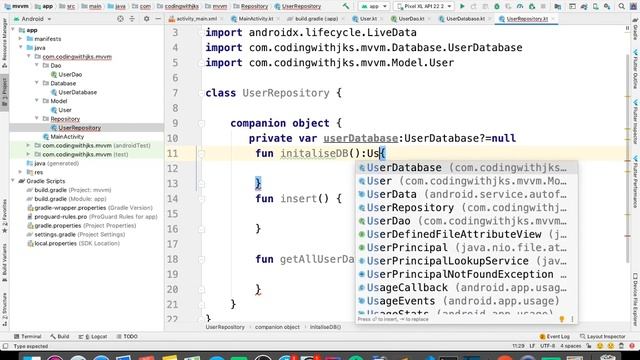 MVVM with RoomDatabase and Kotlin Coroutines - Note App create Repository part -4 in hindi смотреть онлайн
