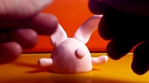Зайка из пластилина. Как слепить из пластилина зайчика или зайца. Plasticine rabbit