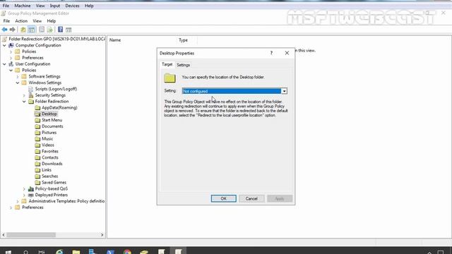 Deploy Folder Redirection in Windows Server 2019 смотреть онлайн