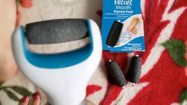 Электрическая пилка Scholl Шоль для ног. смотреть онлайн