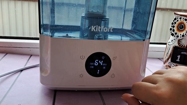 Обзор на #увлажнительвоздуха #kitfort #заботаоздоровье #заботаоребенке #kitfortkt #китфорт
