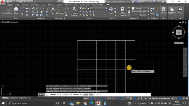 AutoCAD 2D Practice Drawing Exercise No 1 | RK CAD Academy смотреть онлайн