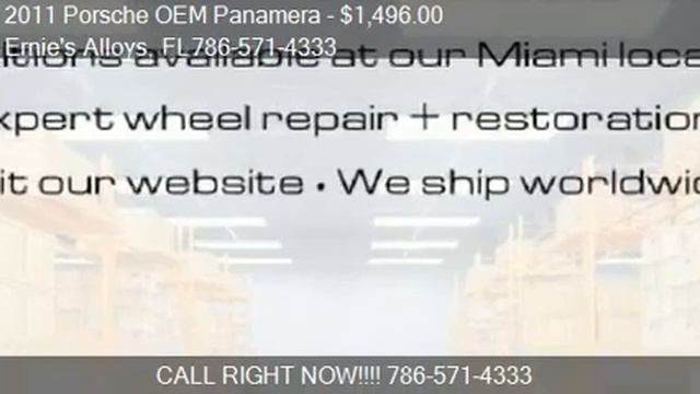 2011 Porsche OEM Panamera 18