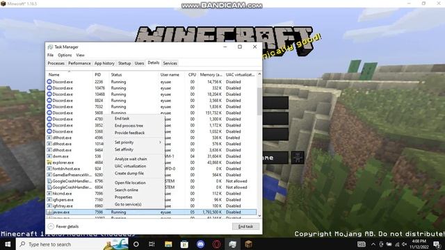 How to get an FPS boost in Minecraft using Task Manager смотреть онлайн