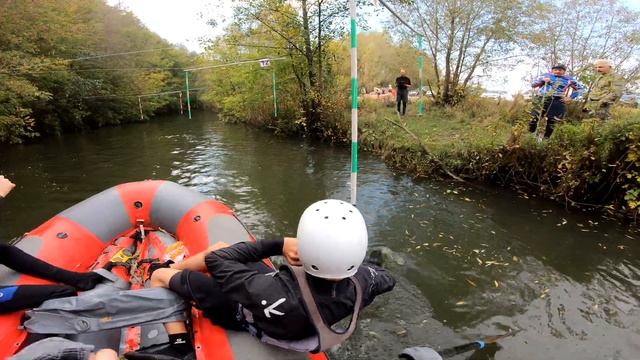 Первенство Рязани по гребному слалому Осень 2023 | День 2 | Слалом и хеты на рафте команда 