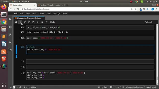 Comparative Data Analysis of Coronavirus, Ebola and SARS Outbreaks with Python смотреть онлайн