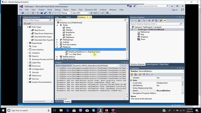 Cascade Delete Action in Microsoft Dynamics AX смотреть онлайн