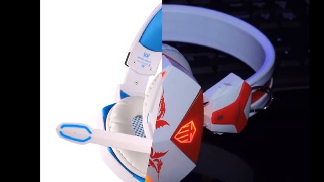 Стерео наушники с глубоким басом, с подсветкой смотреть онлайн