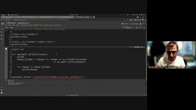 Podstawy plików tekstowych w języku Python -- biblioteka os (3/3) смотреть онлайн