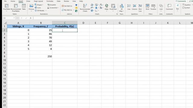 Discrete Probability Distribution Using Excel 2016 смотреть онлайн