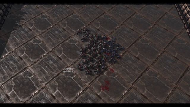Starcraft 2 | Cyclones vs Zerg Ground Units | No Upgrade | Who win? смотреть онлайн