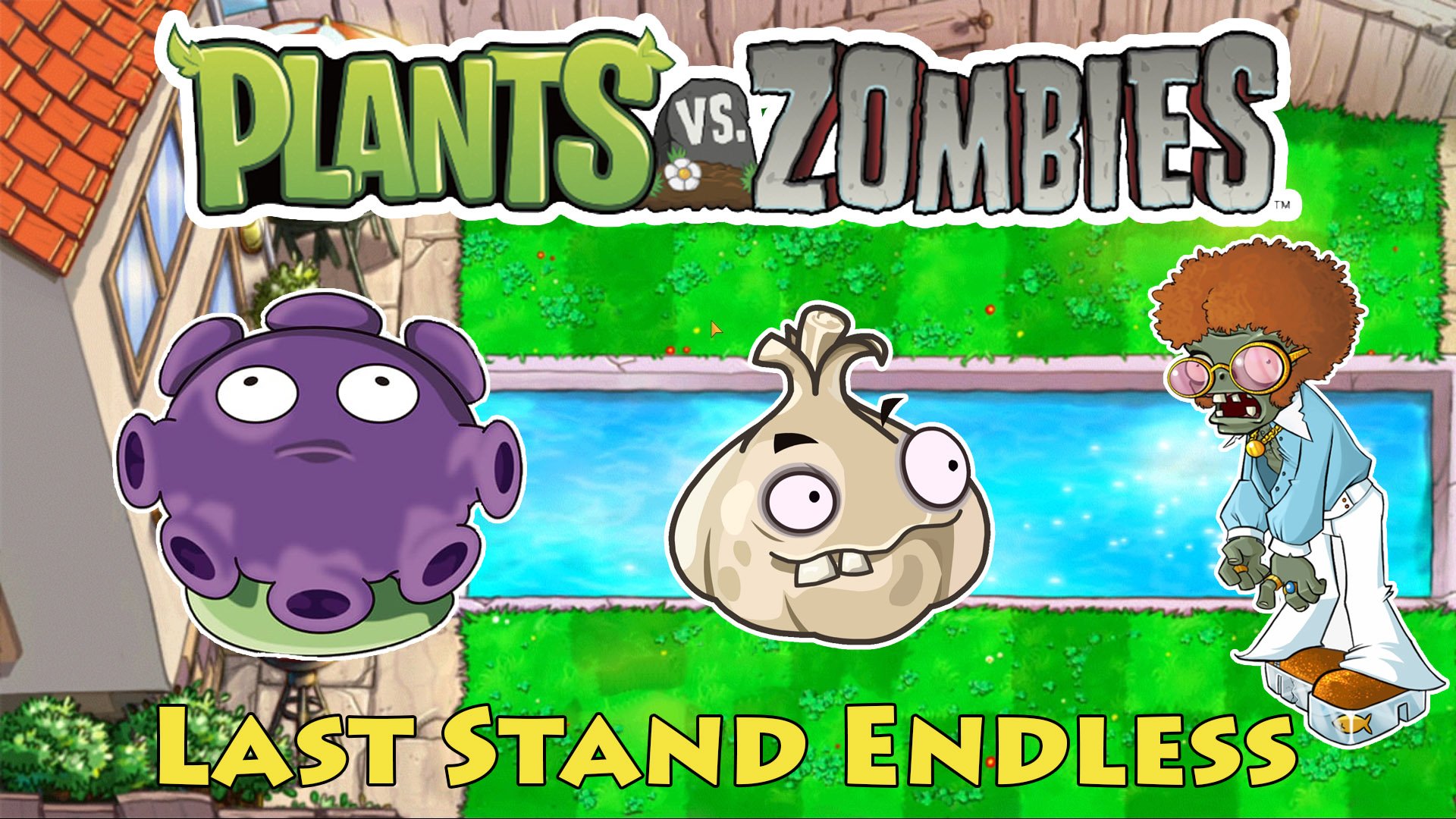 Растения против Зомби Бассейн| Plants vs Zombies Last Stand Endless #2 смотреть онлайн