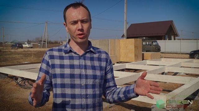 ? Строим «Растущий экодом» из соломенных панелей | Дом из соломы, строящийся в городе Казани смотреть онлайн