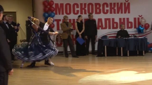 Краль Матей - Мокрова Олеся, Чемпионат МТС, F English Waltz смотреть онлайн