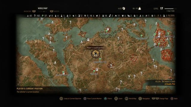 The Witcher 3 Wild Hunt Diagram Nilfgaardian Guardsman's Gauntlets Location