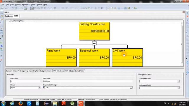Learn How to Create New Project & WBS in Primavera P6 смотреть онлайн