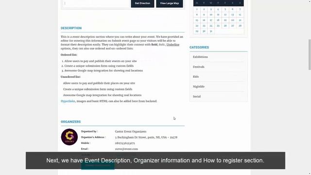 Events WordPress Theme By Templatic смотреть онлайн